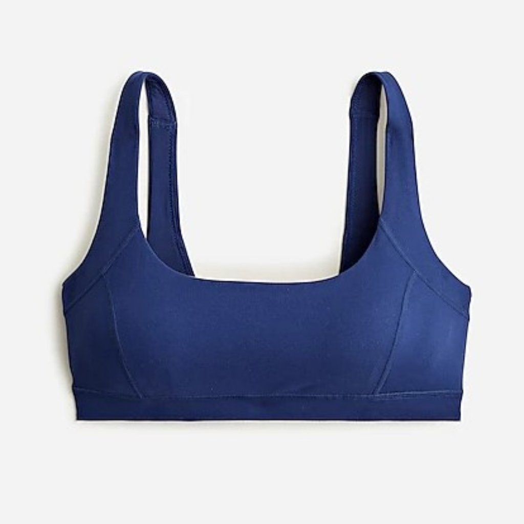 J. Crew Cloudstretch Scoopneck Sports Bra Xxl